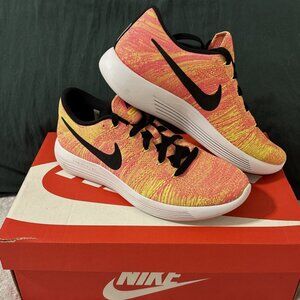 Xlnt Nike Flyknit Olympic OC LunarEpic Lunar Epic Volt Pink Womens 8.5 US 40 EUR